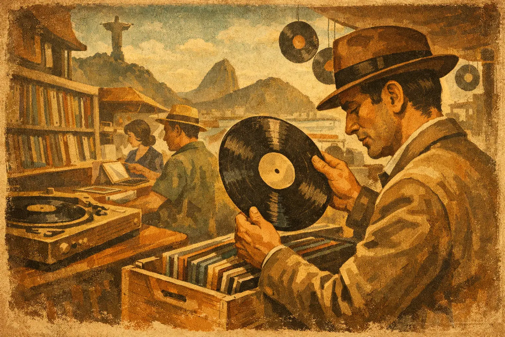 Onde encontrar disco de vinil raro no Brasil