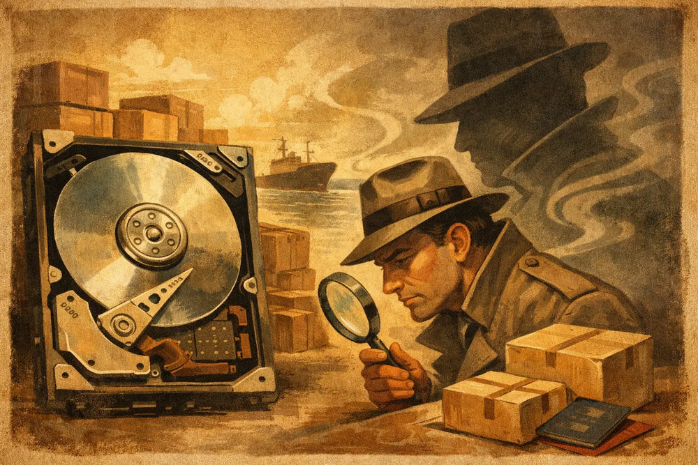 Garantia de disco importado sem mistério