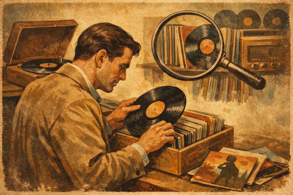 Como encontrar um vinil específico sem errar