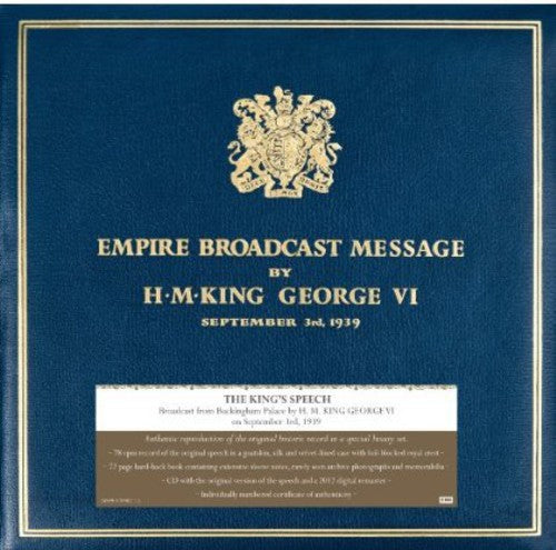KING TO HIS PEOPLES: 3RD SEPTEMBER 1939