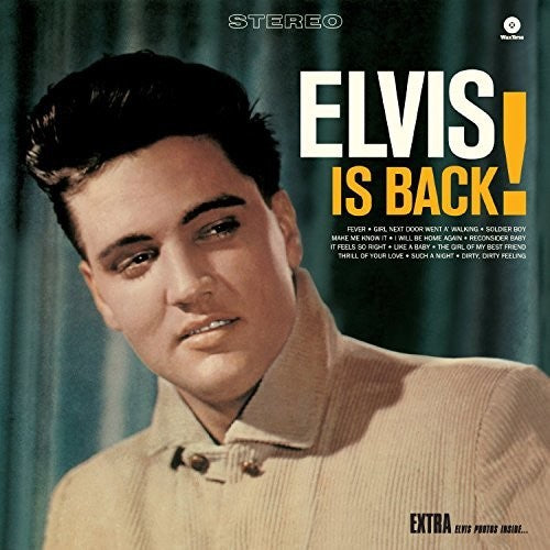 ELVIS IS BACK PLUS 4 BONUS TRACKS