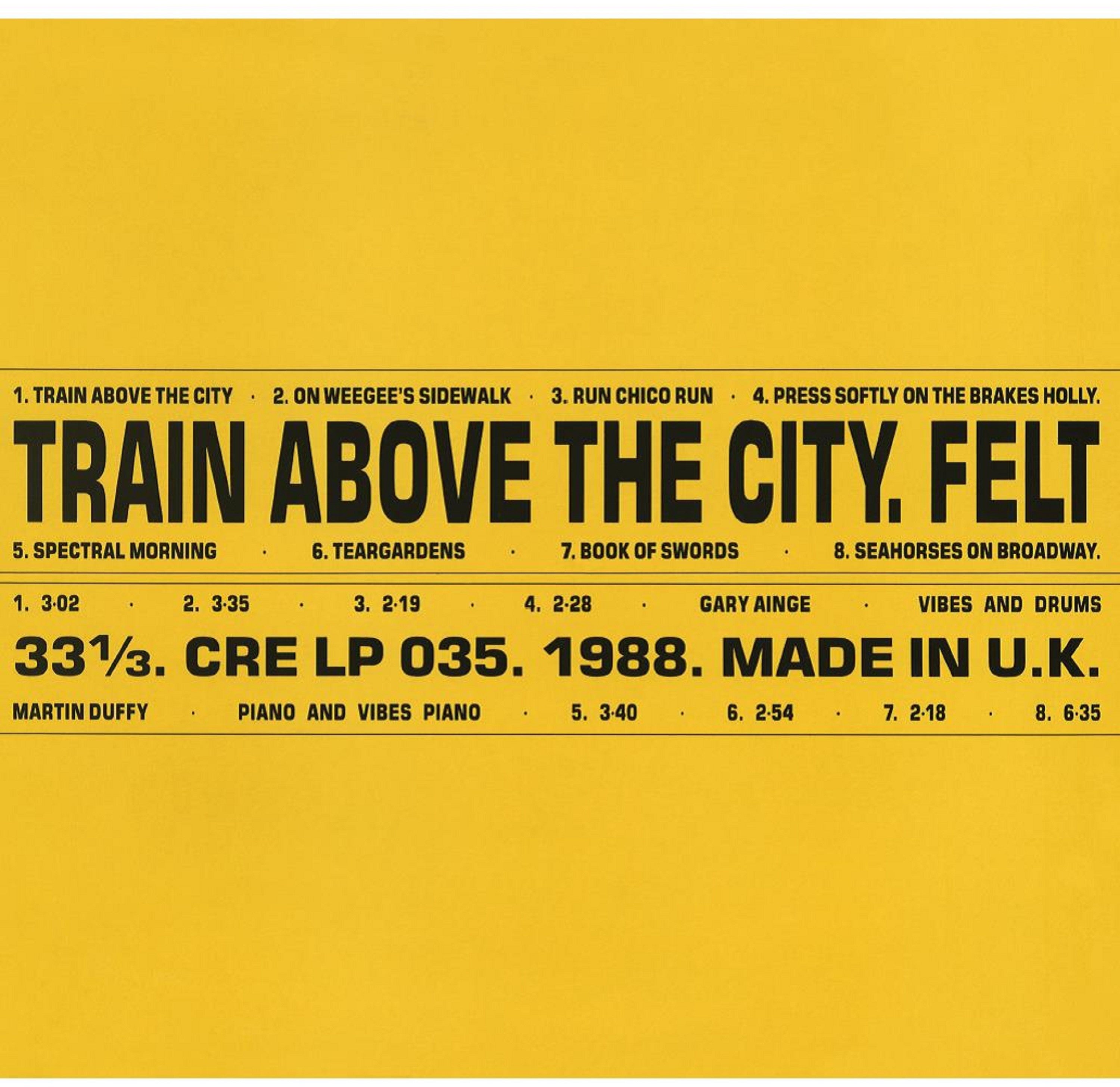 Train Above The City