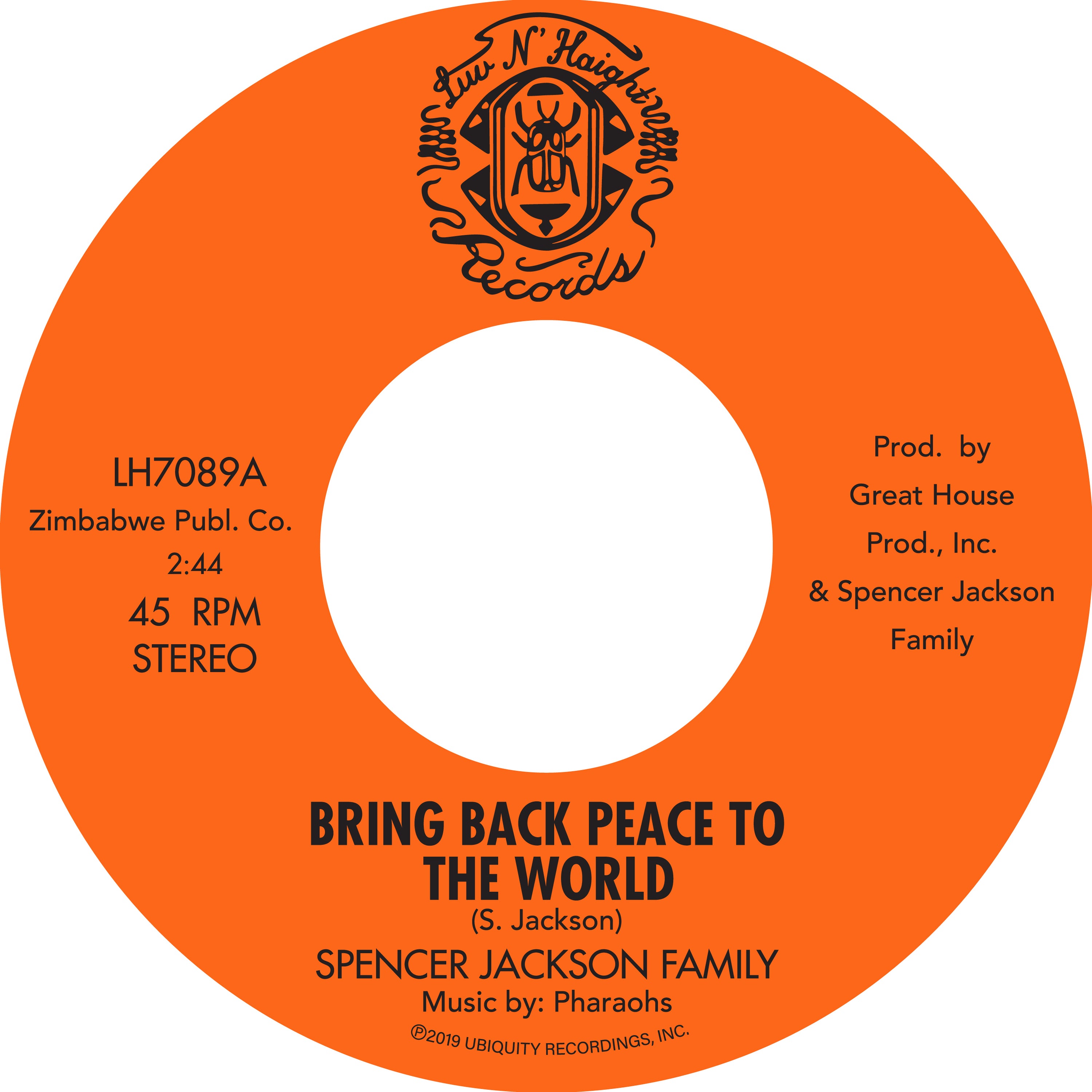 Bring Back Peace To The World Pt. I / Bring Back Peace To The World II