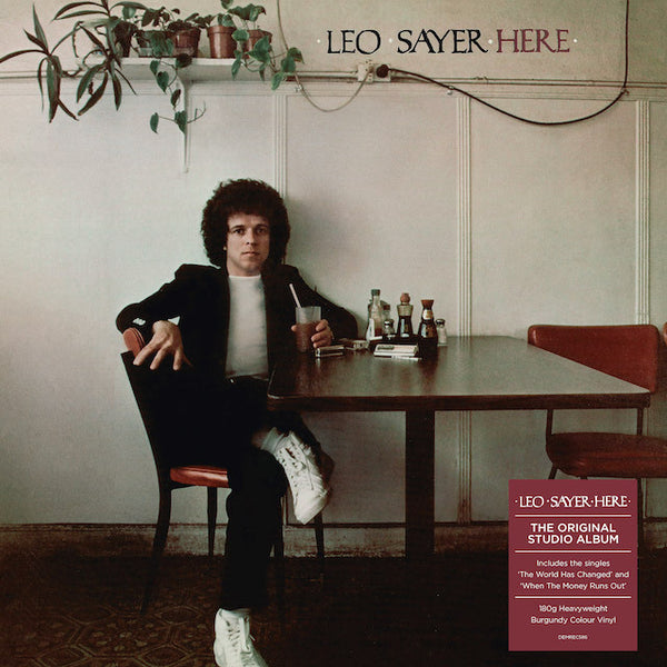 Here [Heavyweight Burgundy Colored Vinyl]