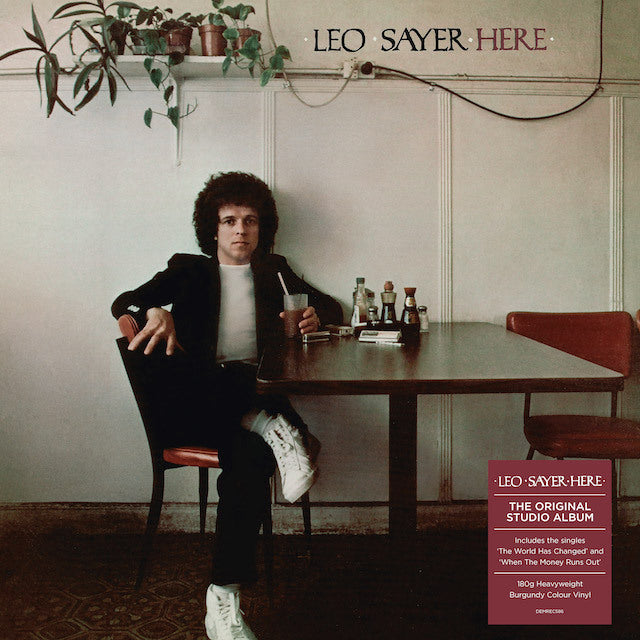 Here [Heavyweight Burgundy Colored Vinyl]