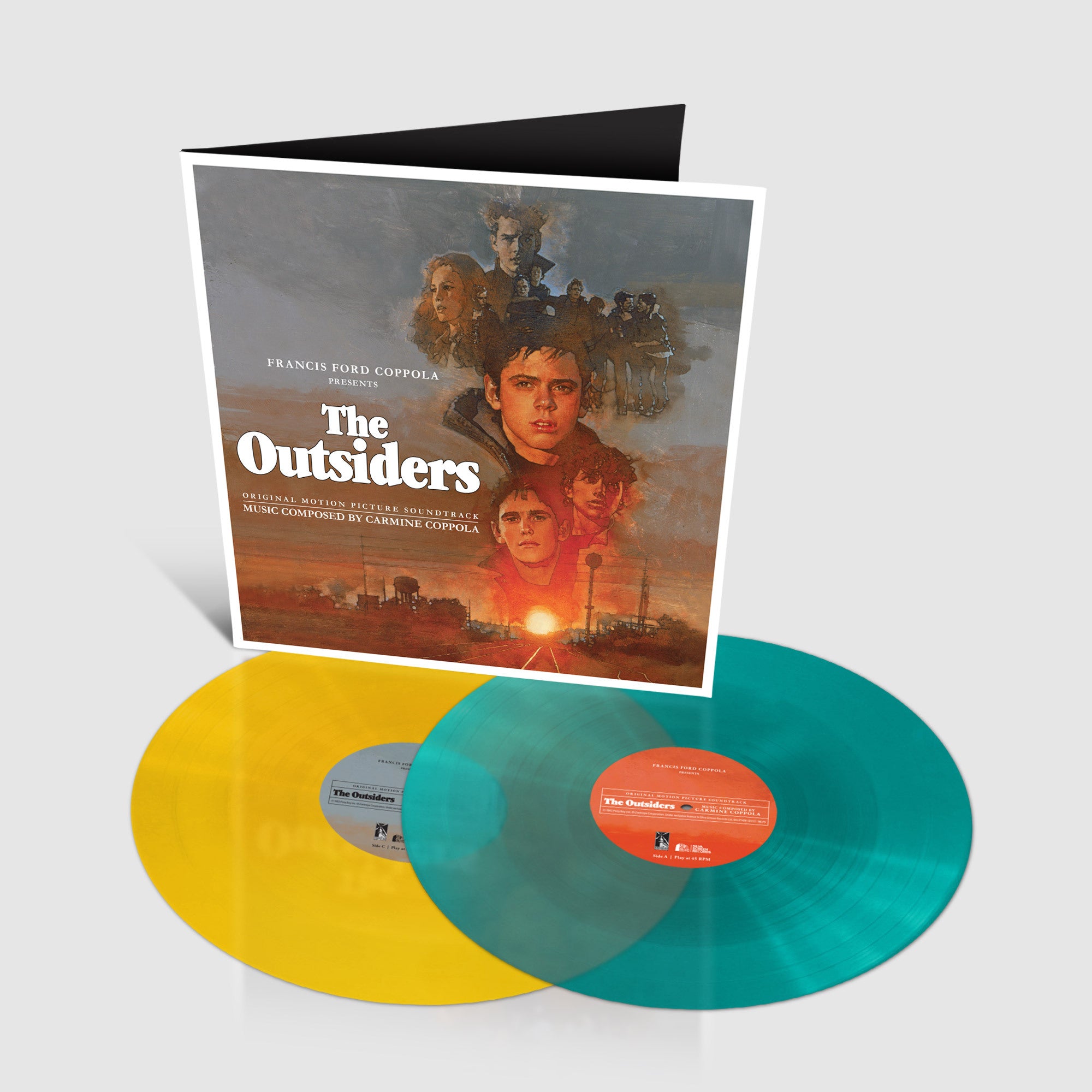 The Outsiders (Original Soundtrack) (Orange/Blue Vinyl)