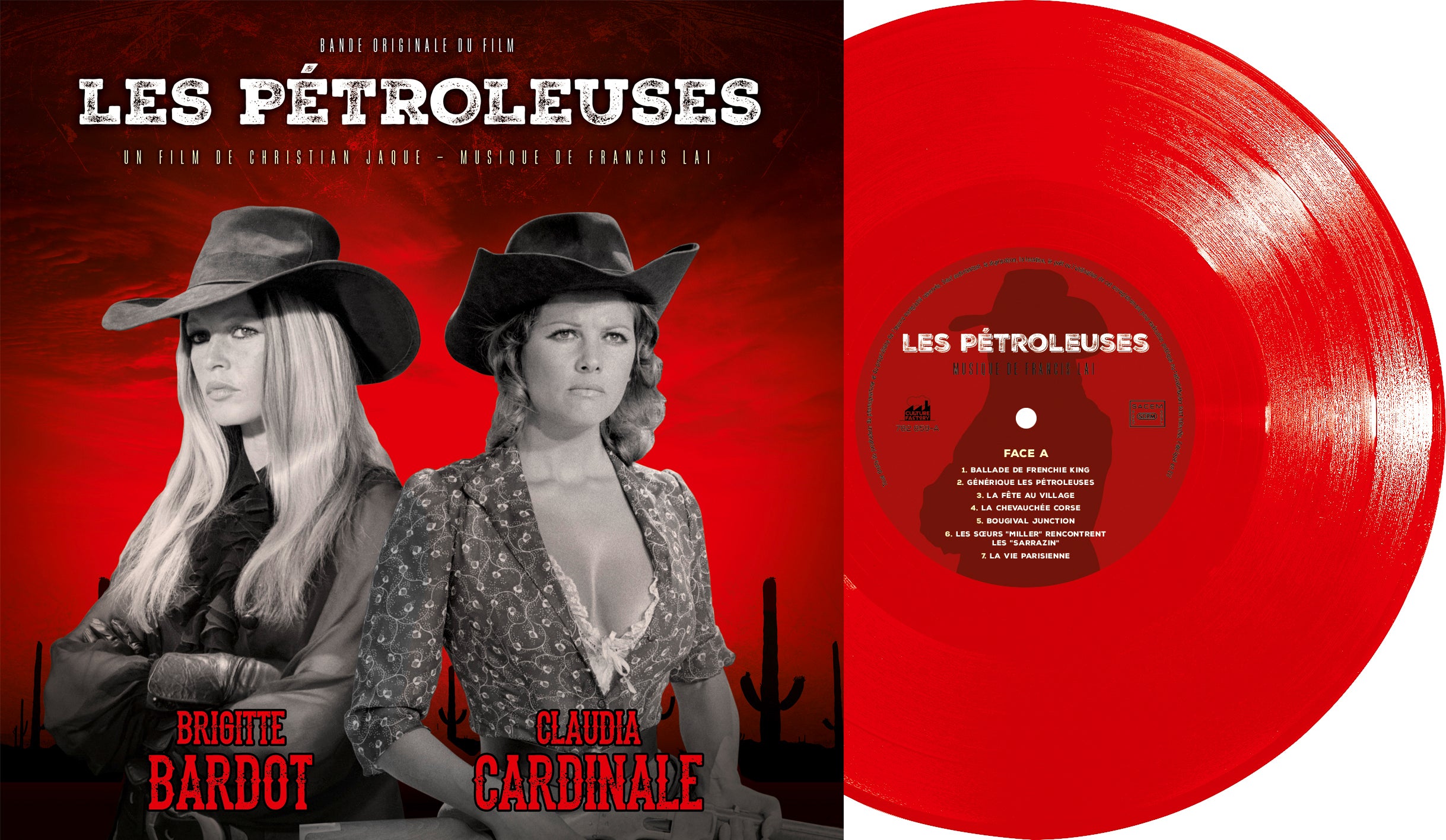 The Legend of Frenchie King (aka - Les Petroleuses) (Red Trans. Vinyl)