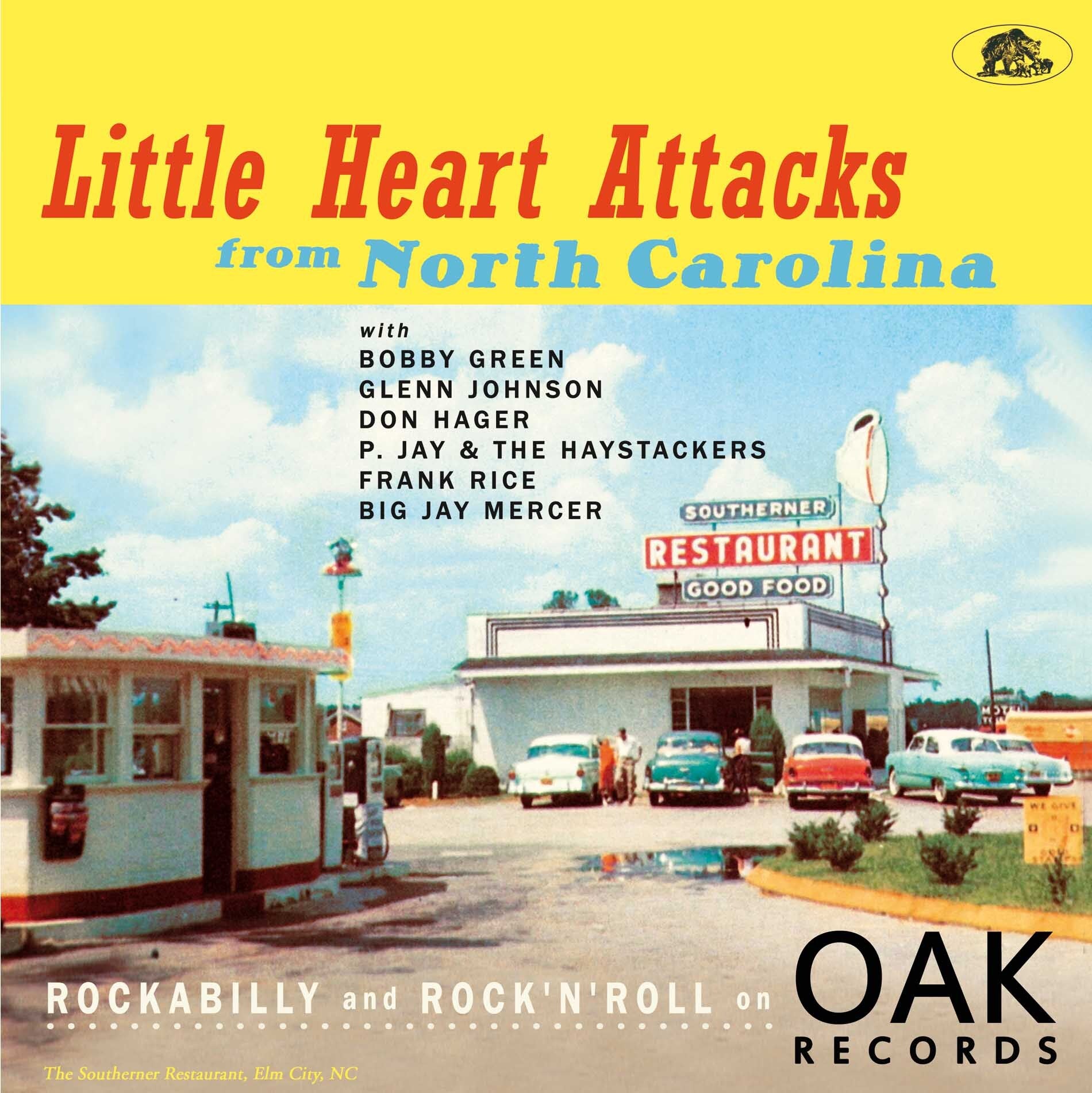 Little Heart Attacks From North Carolina: Rockabilly And Rock 'n' Roll On Oak Records (Various Artists)