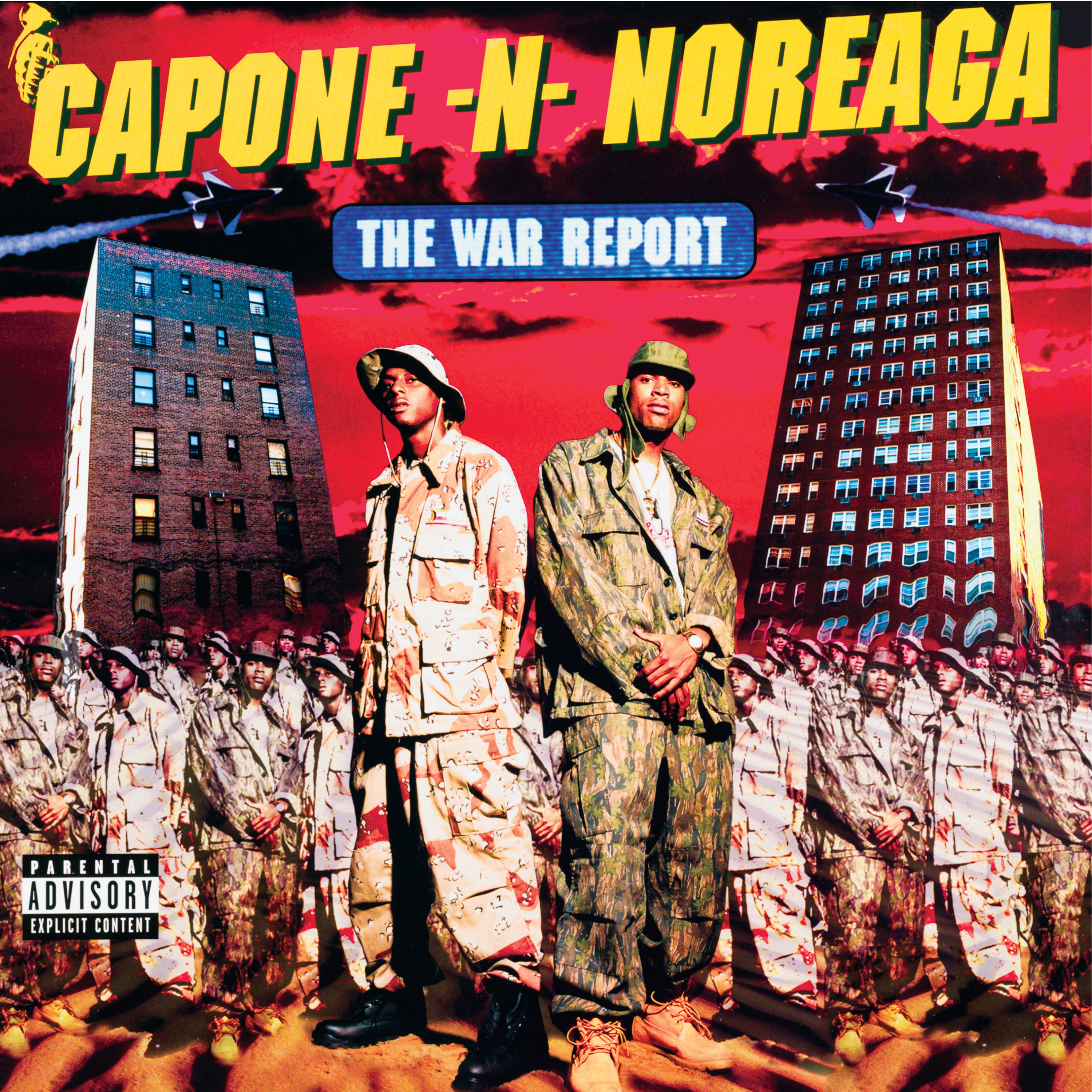 The War Report (Clear Vinyl with Red & Blue Splatter Vinyl)