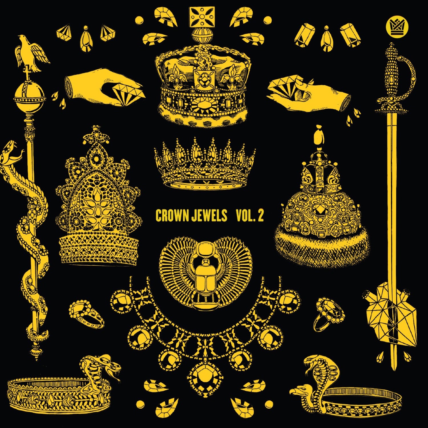 Big Crown Records presents Crown Jewels Vol. 2 / Various (Golden Haze)