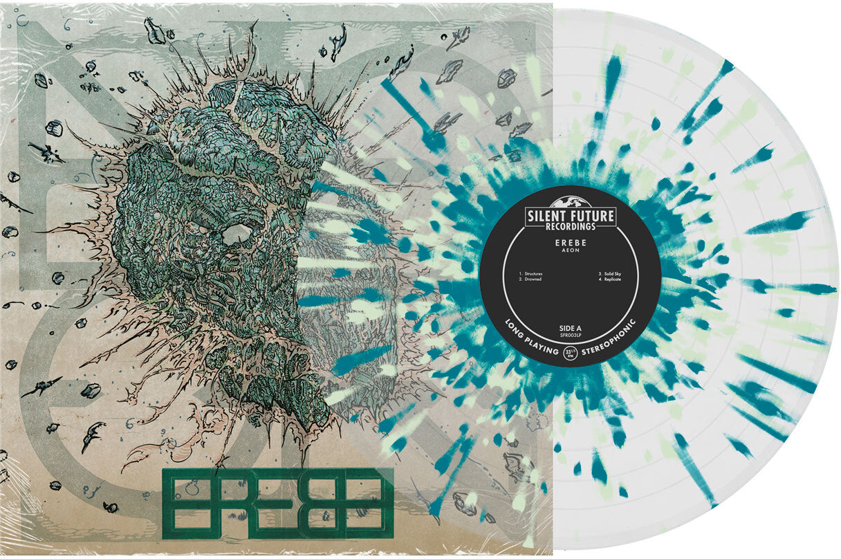 Aeon (Clear Blue/White Splatter)