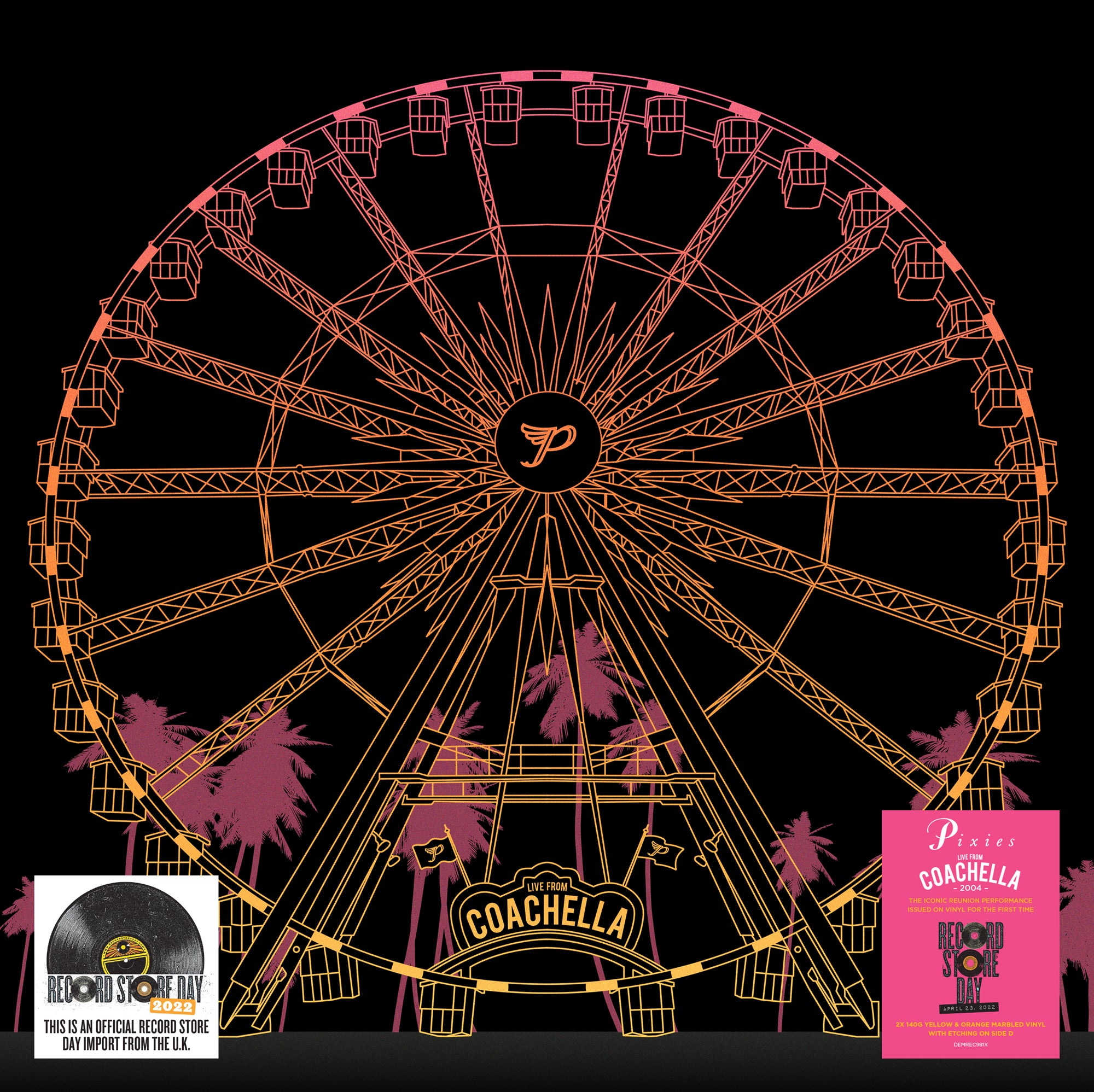 Live At Coachella 2004 [140-Gram Orange & Yellow Splatter Colored Vinyl]