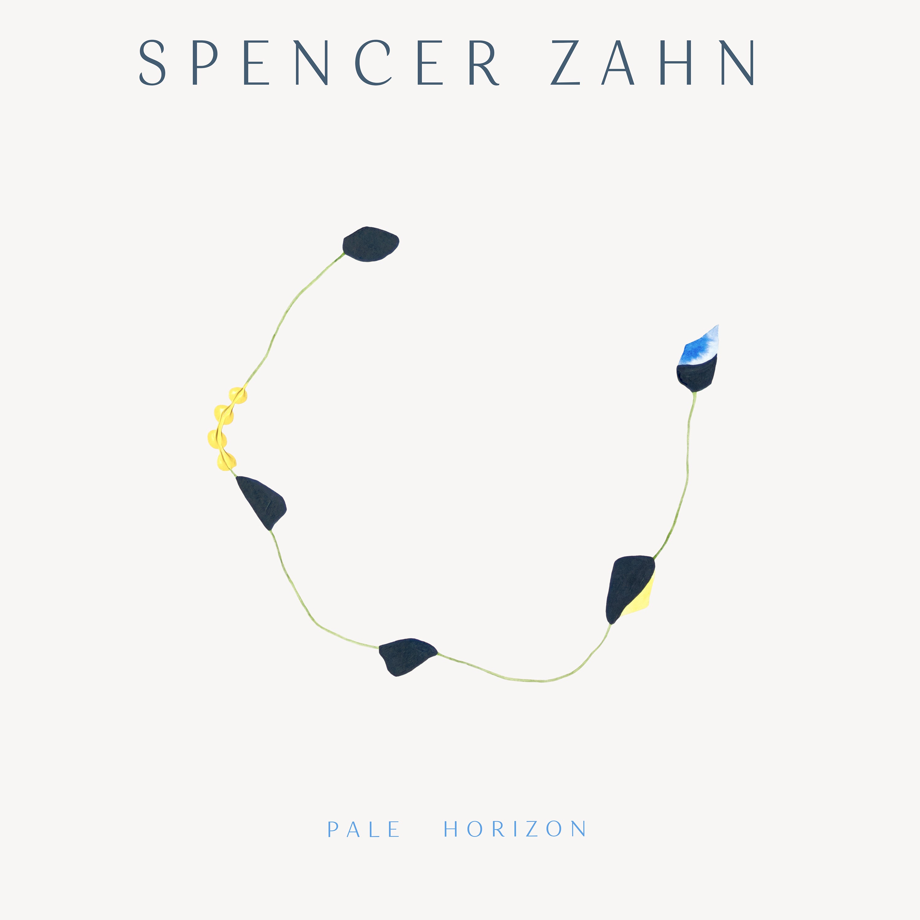 PALE HORIZON (WHITE TEAL & BEIGE)