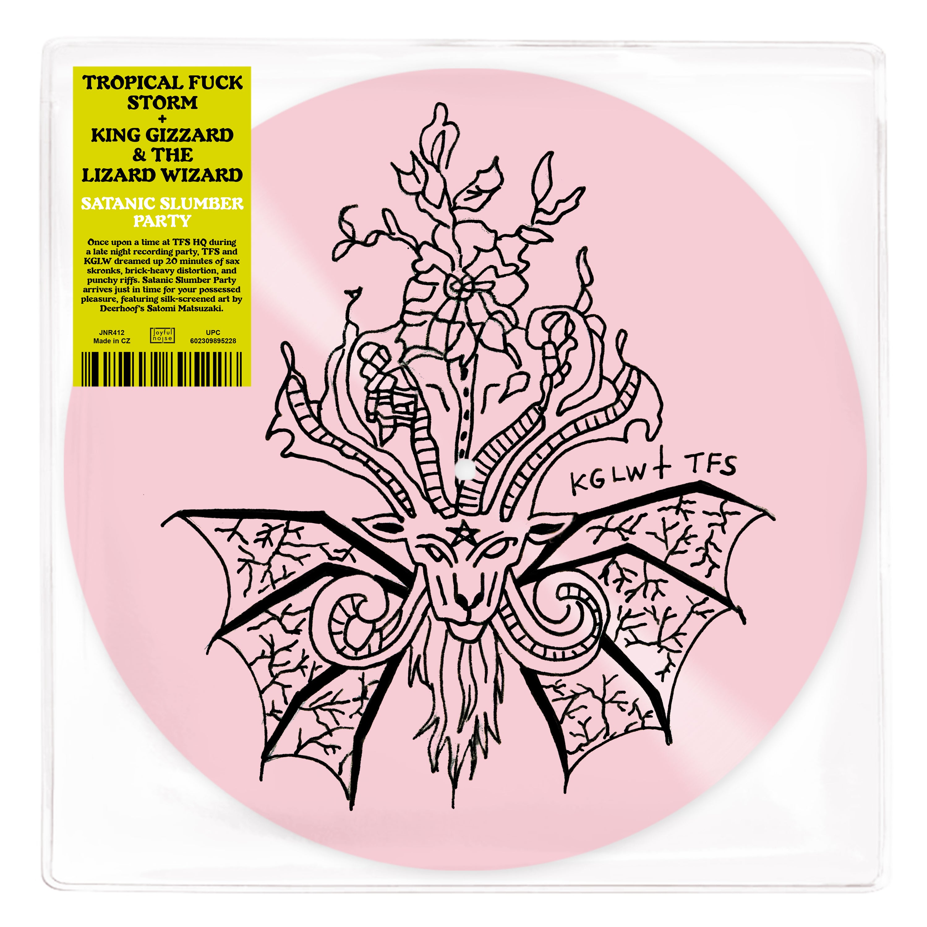 Satanic Slumber Party - Pink Silkscreened