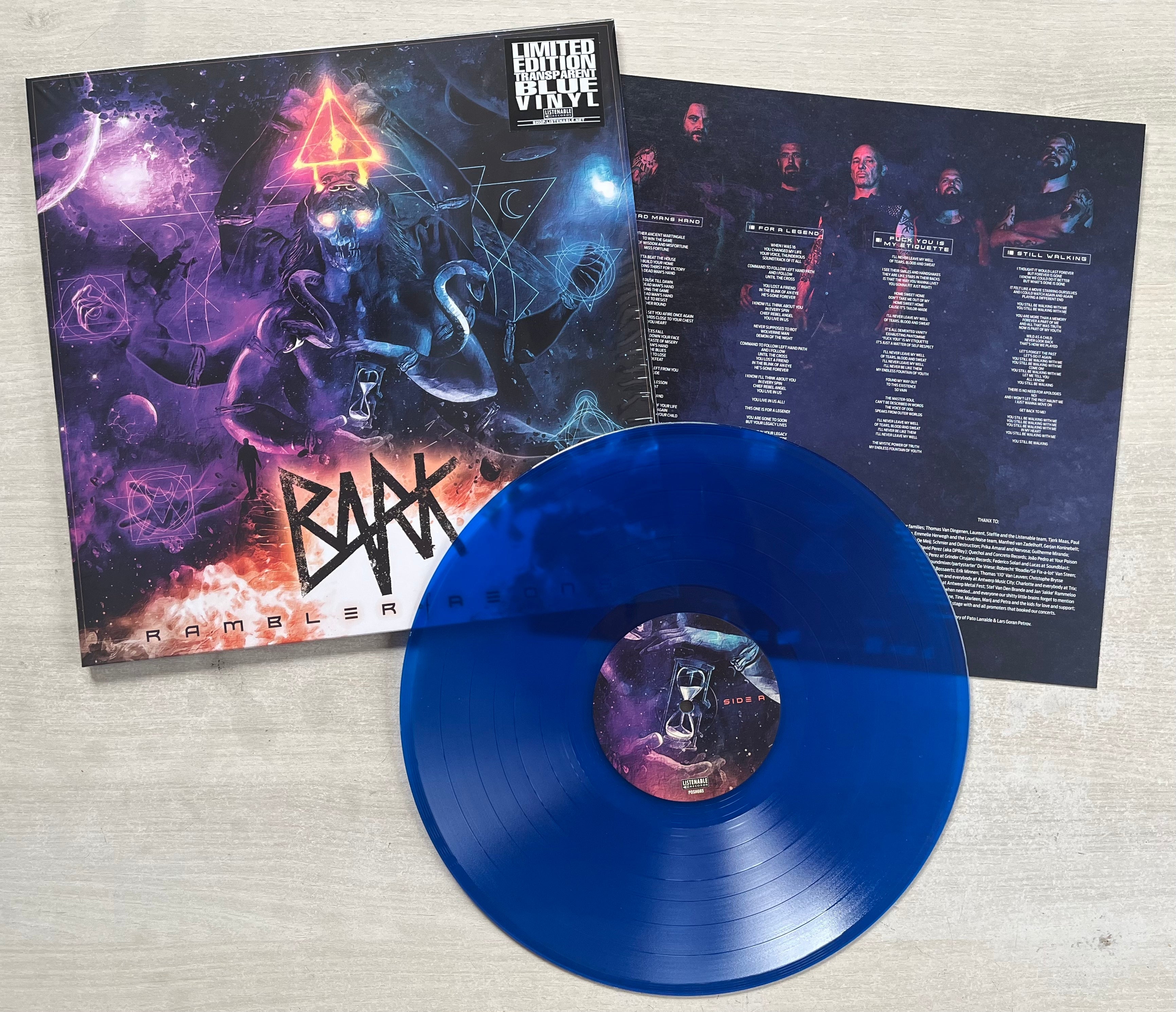 Rambler of Aeons - Transparent Blue