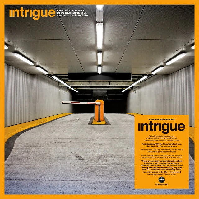 Steven Wilson Presents: Intrigue-Progressive Sounds In Uk Alternative Music 1979-89 / Various - 140-Gram Black Vinyl 7LP Boxset