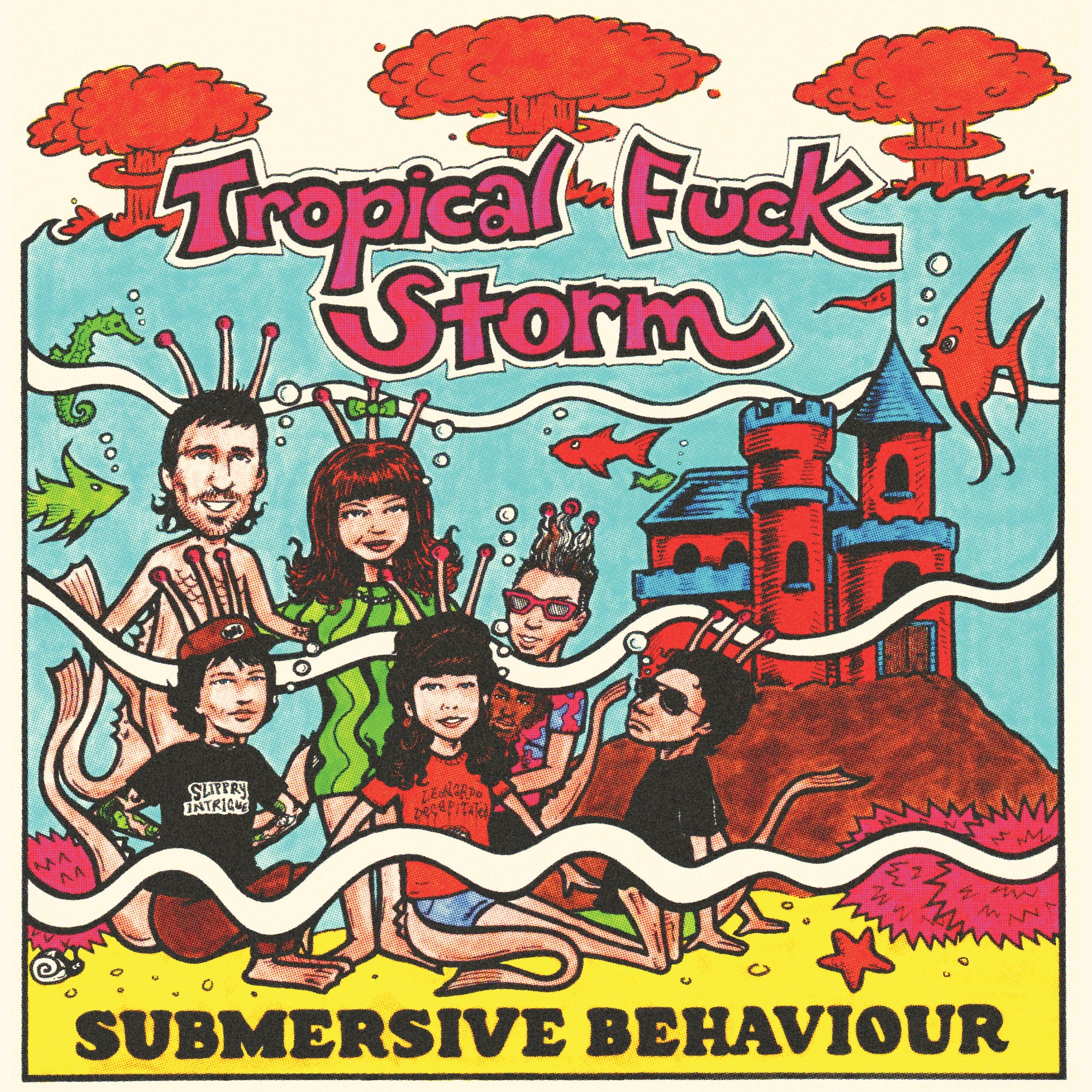 Submersive Behaviour - Clear/aqua Blue Smoke