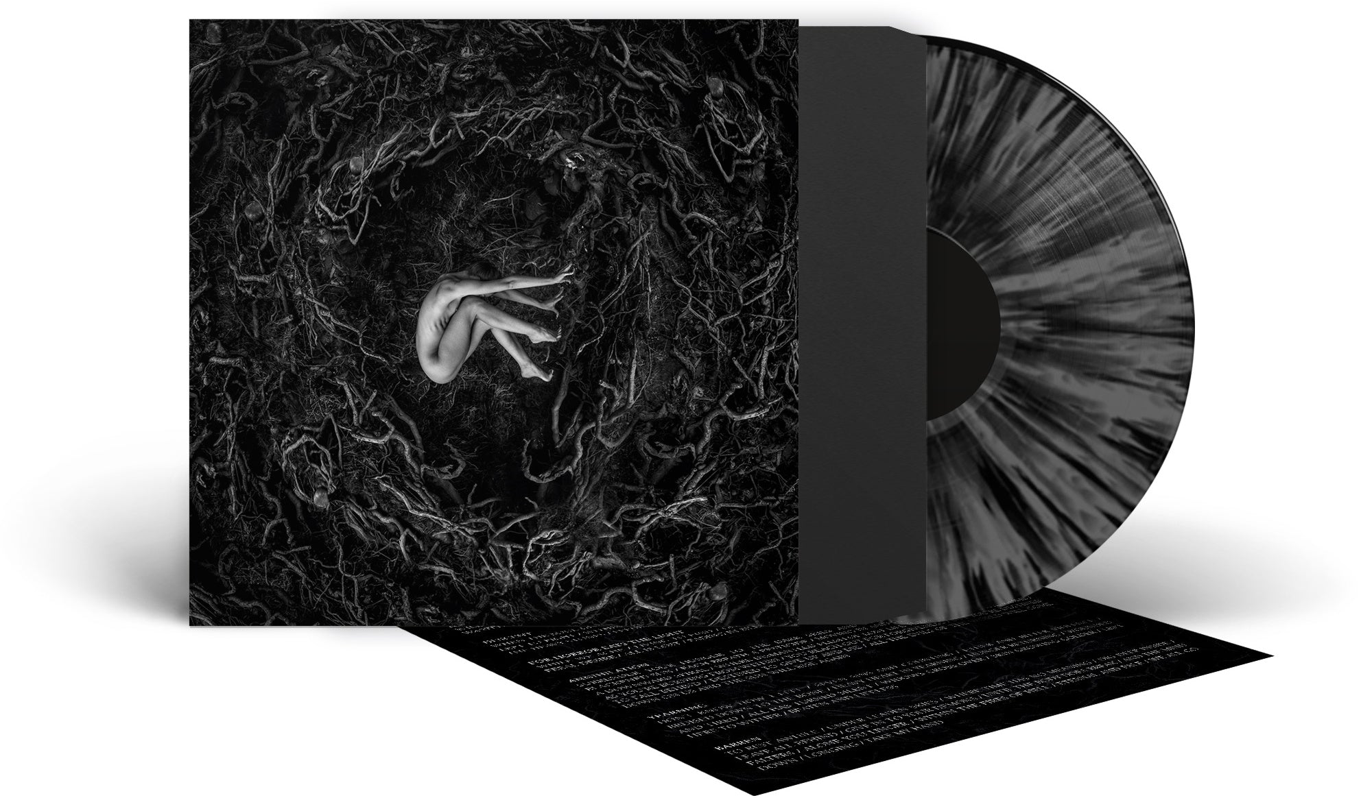 Let The Earth Be Silent - Grey/Black Splatter