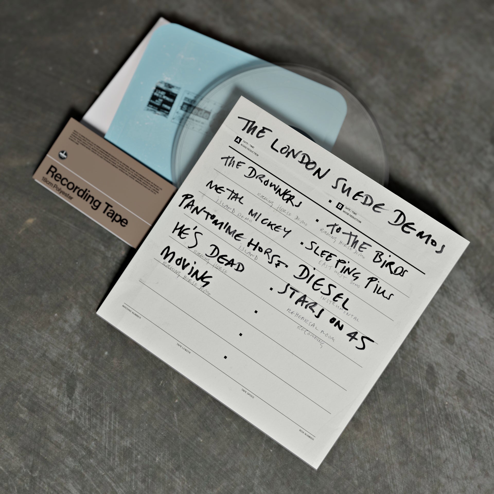 London Suede Demos - Limited 140-Gram Clear Vinyl