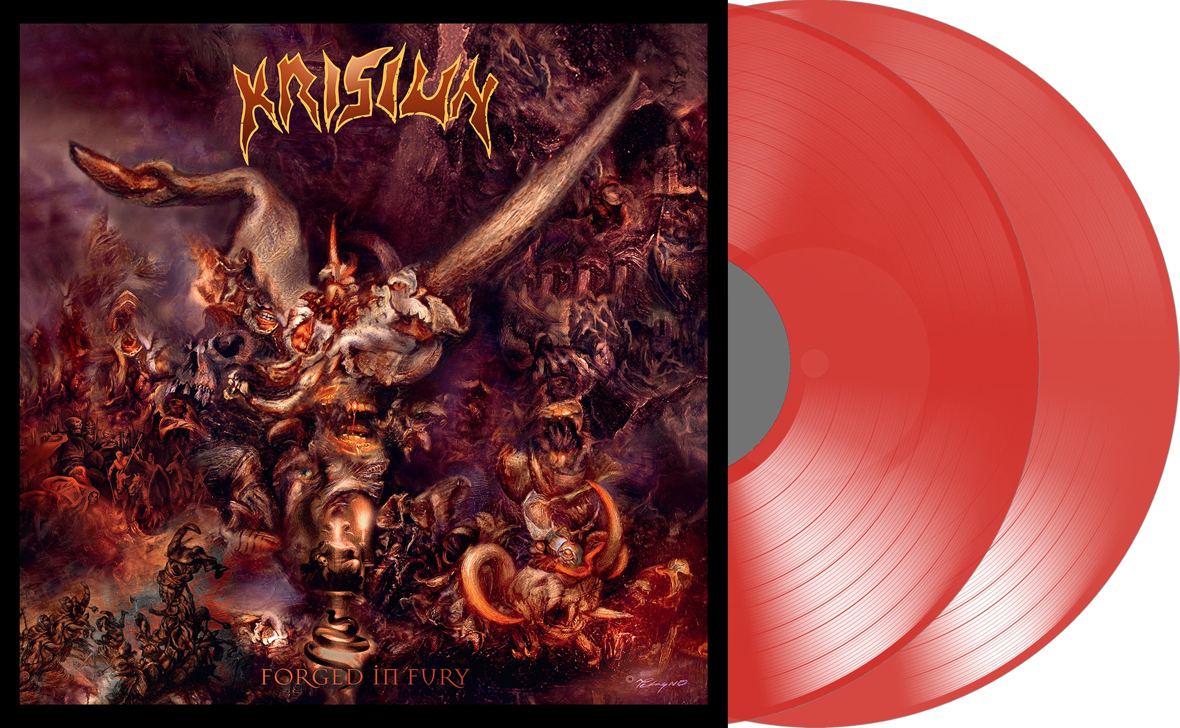 Forged In Fury - Red
