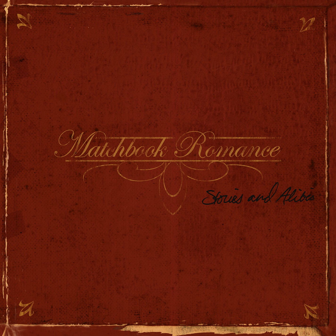 Stories & Alibis (Anniversary Edition) - Opaque Red & Black Marble