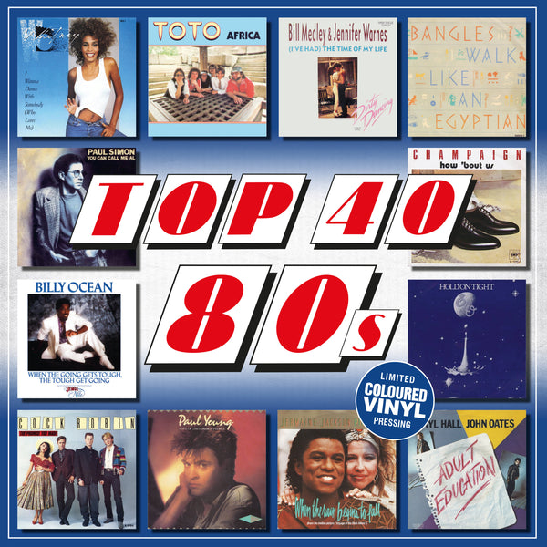 Top 40 80s / Various - 140-Gram Colored Vinyl