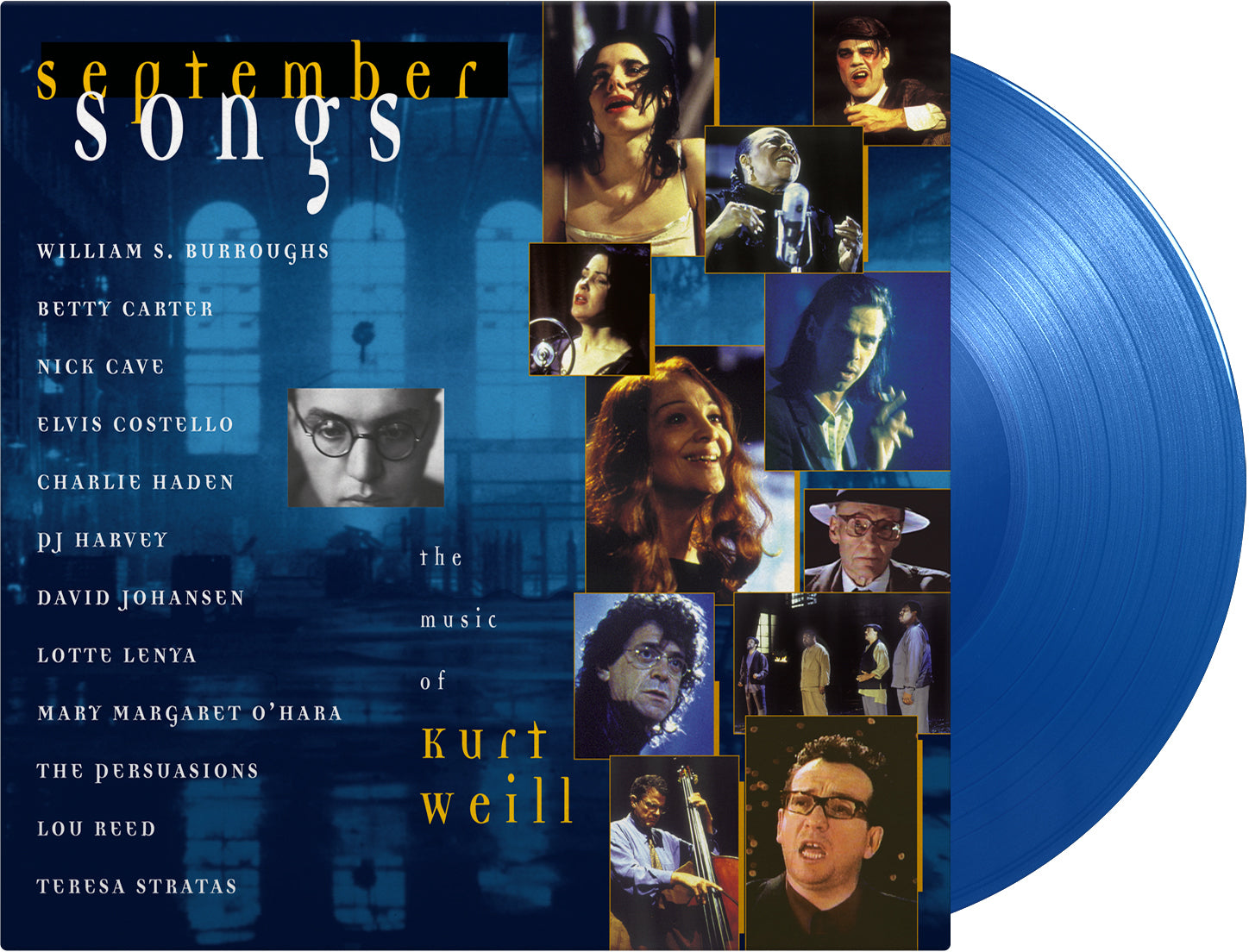September Songs: The Music Of Kurt Weill / Various - Limited 180-Gram Translucent Blue Colored Vinyl