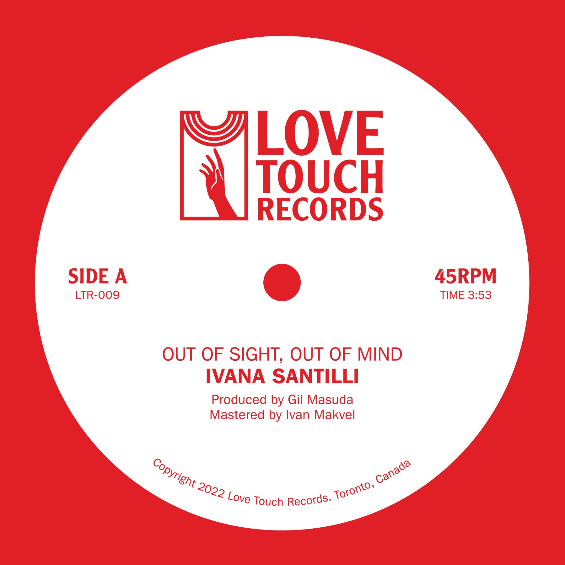 Out Of Sight, Out Of Mind B/w Air Of Love