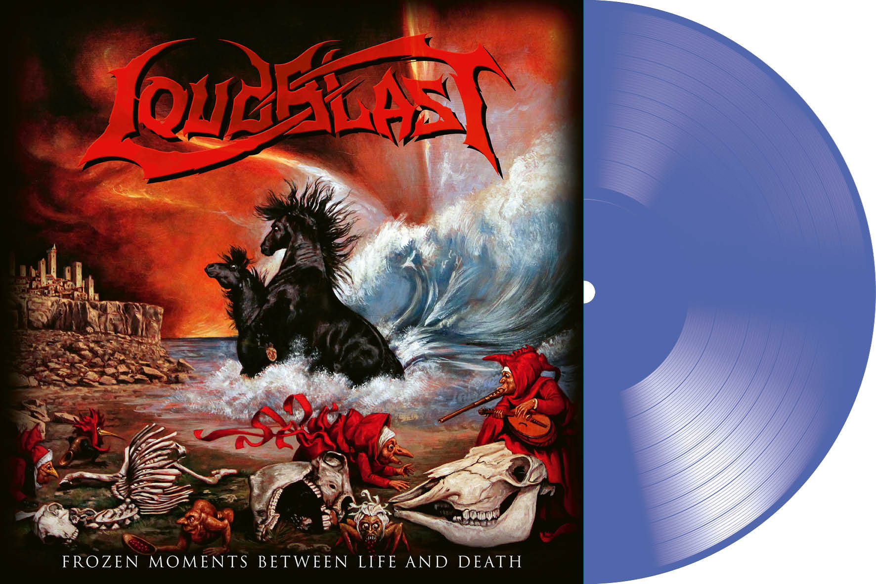 Frozen Moments Between Life & Death - Blue