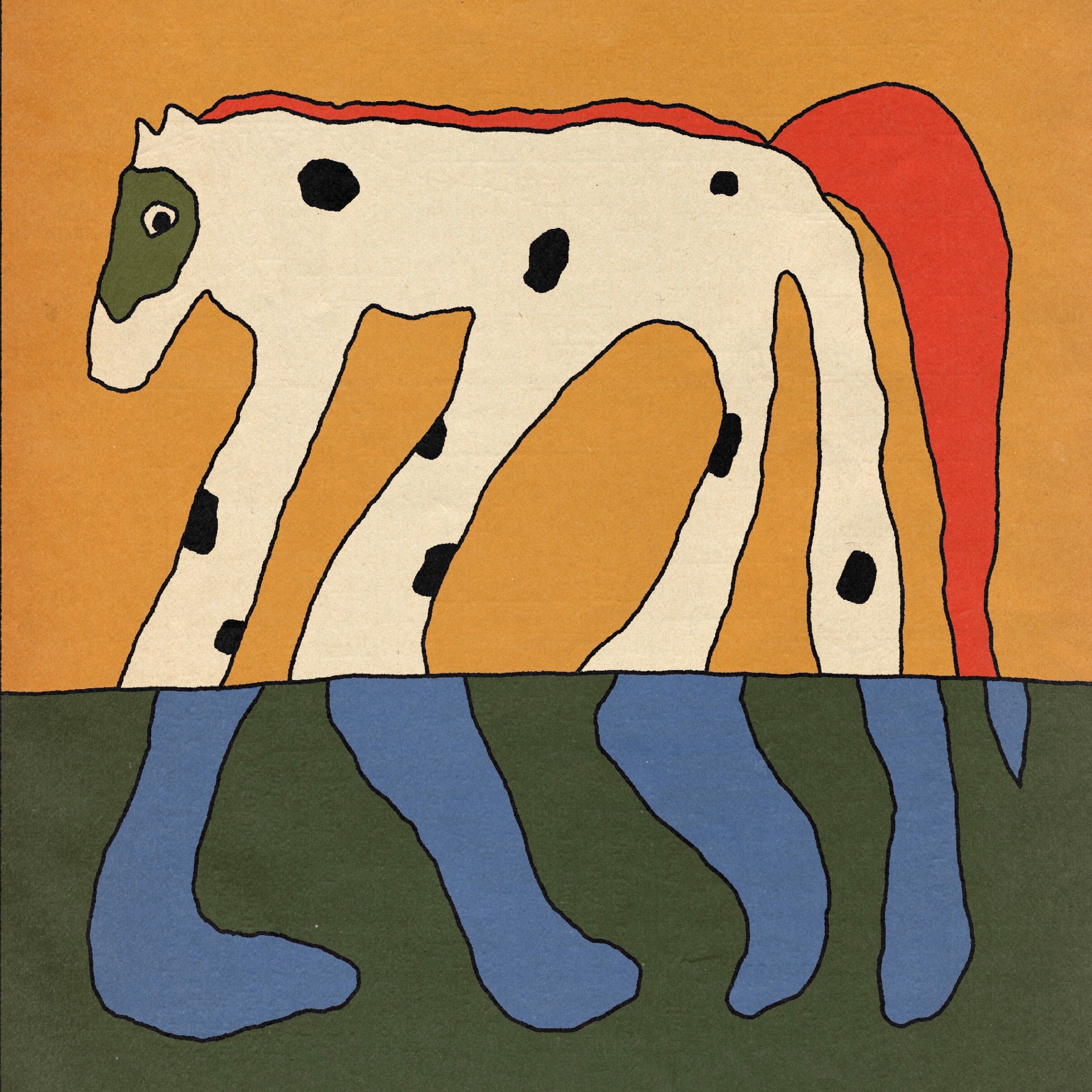 When Horses Would Run - Creamsicle