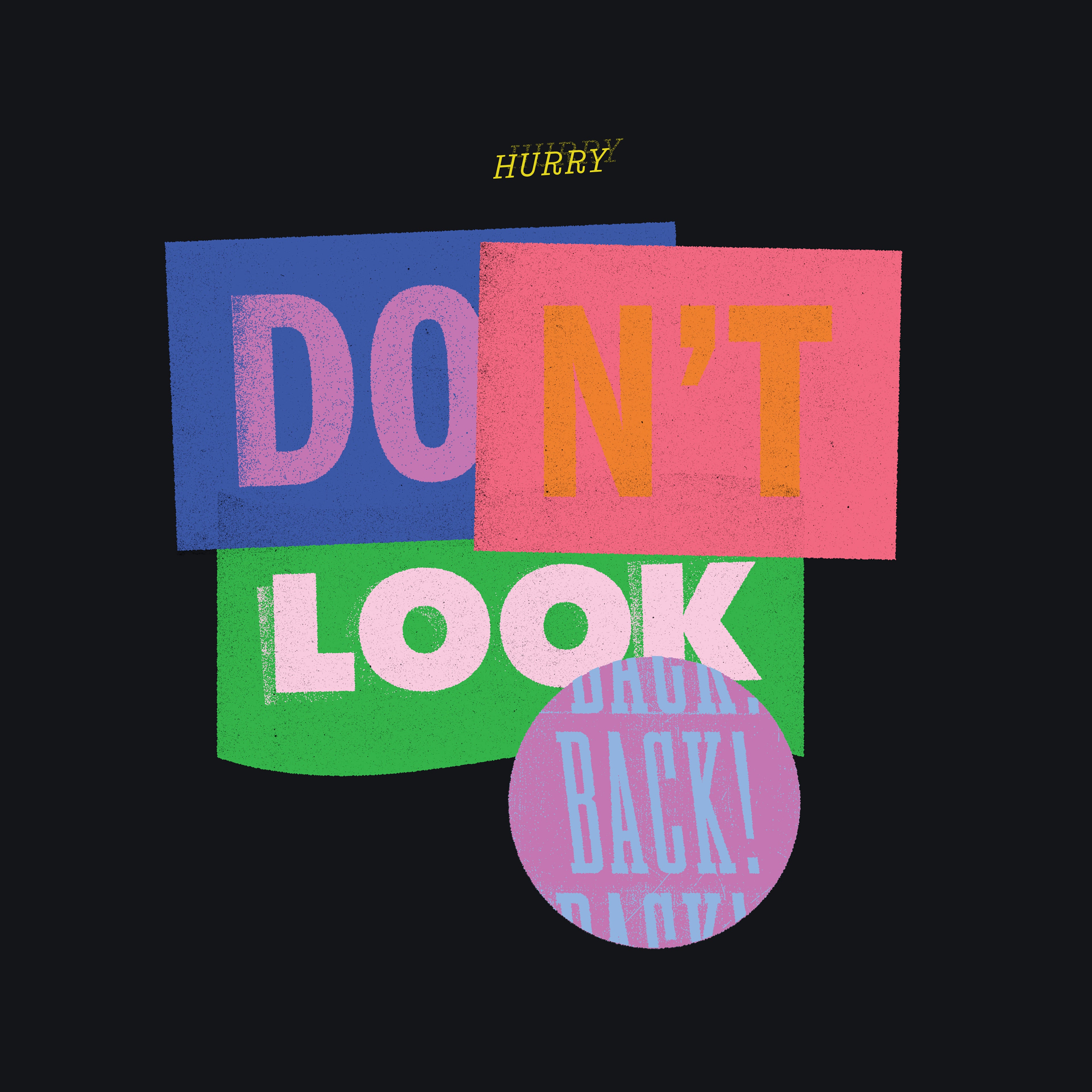 Don't Look Back - Purple/blue