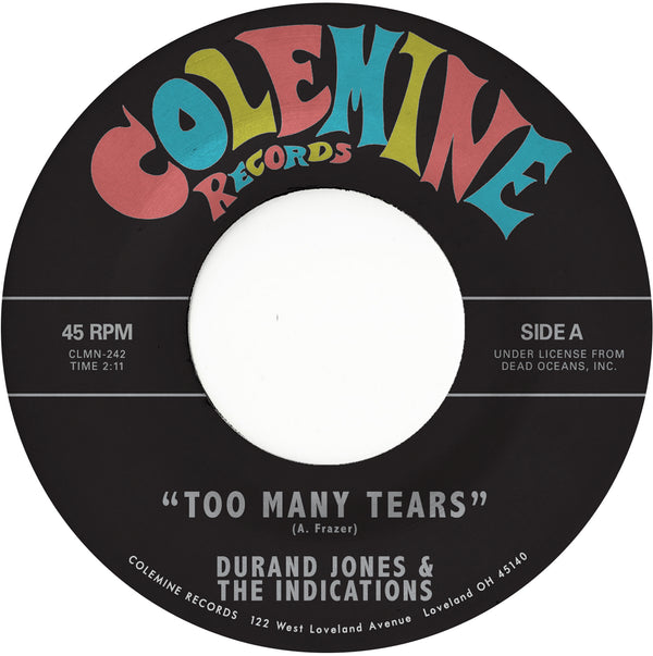 Too Many Tears / Cruisin' to the Parque - Sea Glass Blue
