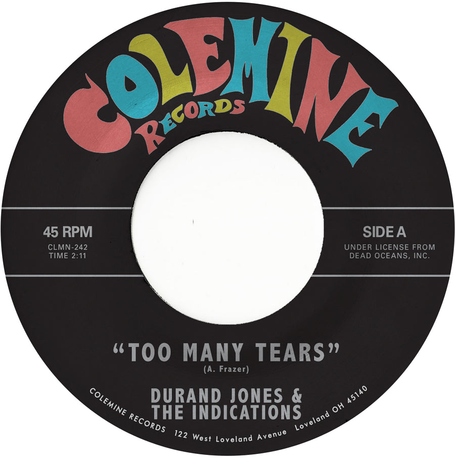 Too Many Tears / Cruisin' to the Parque - Sea Glass Blue