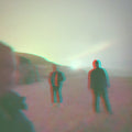 Remote Echoes - Clear w/Sea Blue & Ruby Splatter