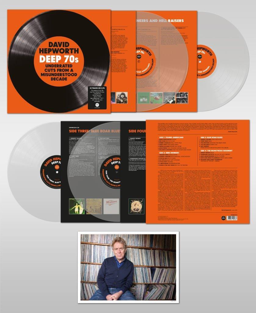 Hepworth's Deep 70s: Underrated Cuts / Various - Autographed Clear Vinyl