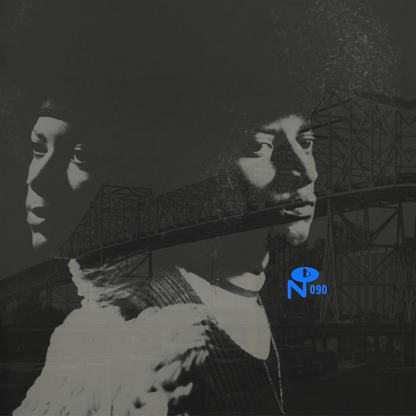 Skyway Soul: Gary, Indiana (Various Artists) Opaque Blue & White Swirl