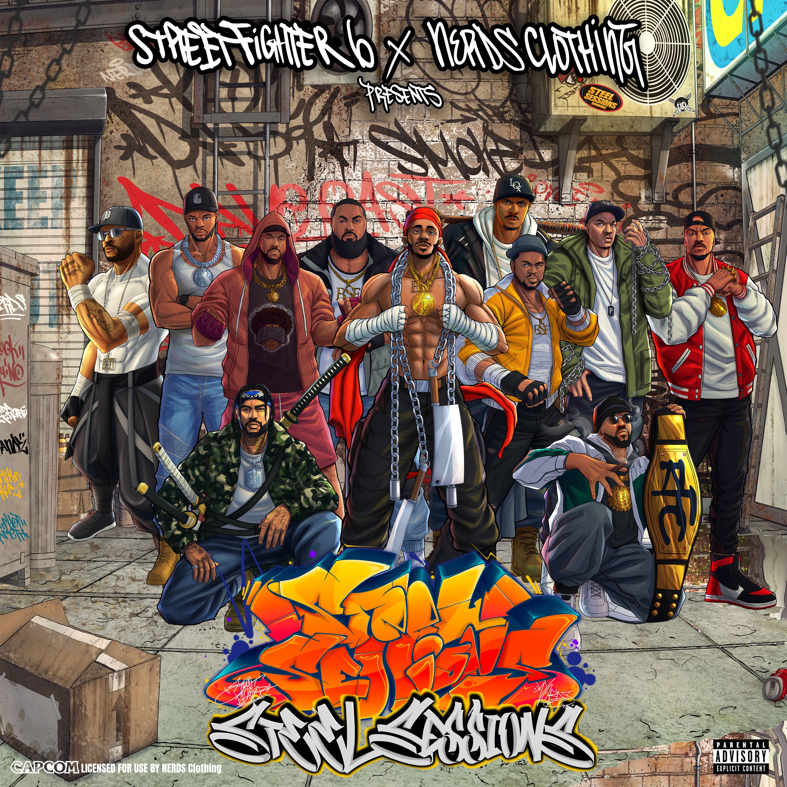 Street Fighter 6 X Nerds Clothing Presents: