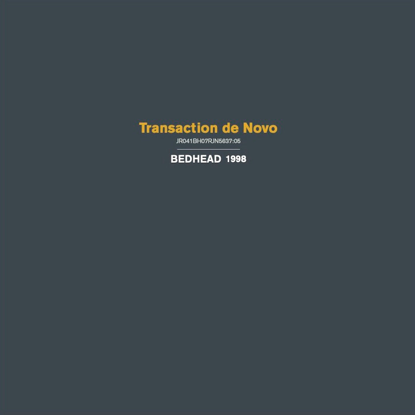 Transaction de Novo