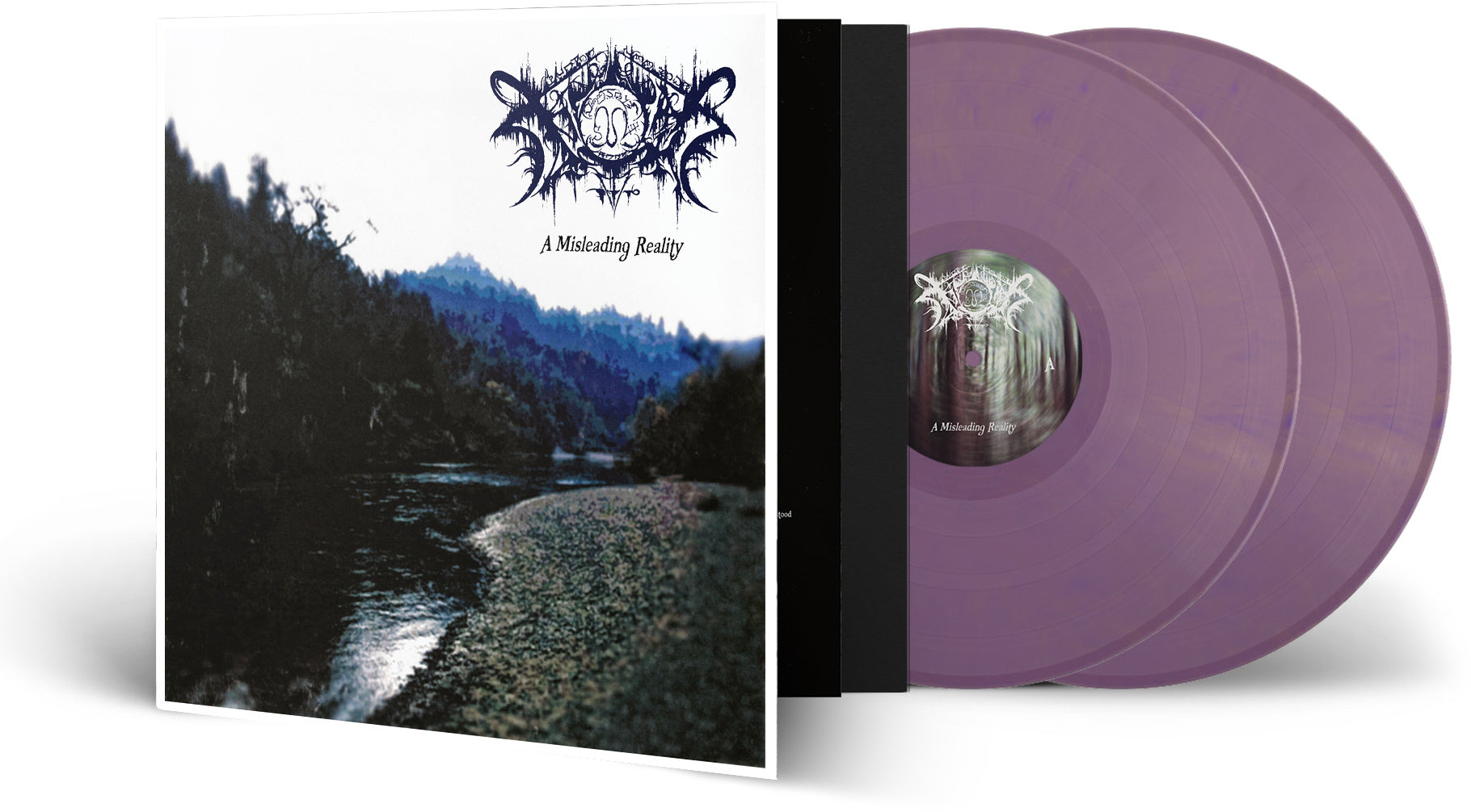 A Misleading Reality - Gold/Purple Marble
