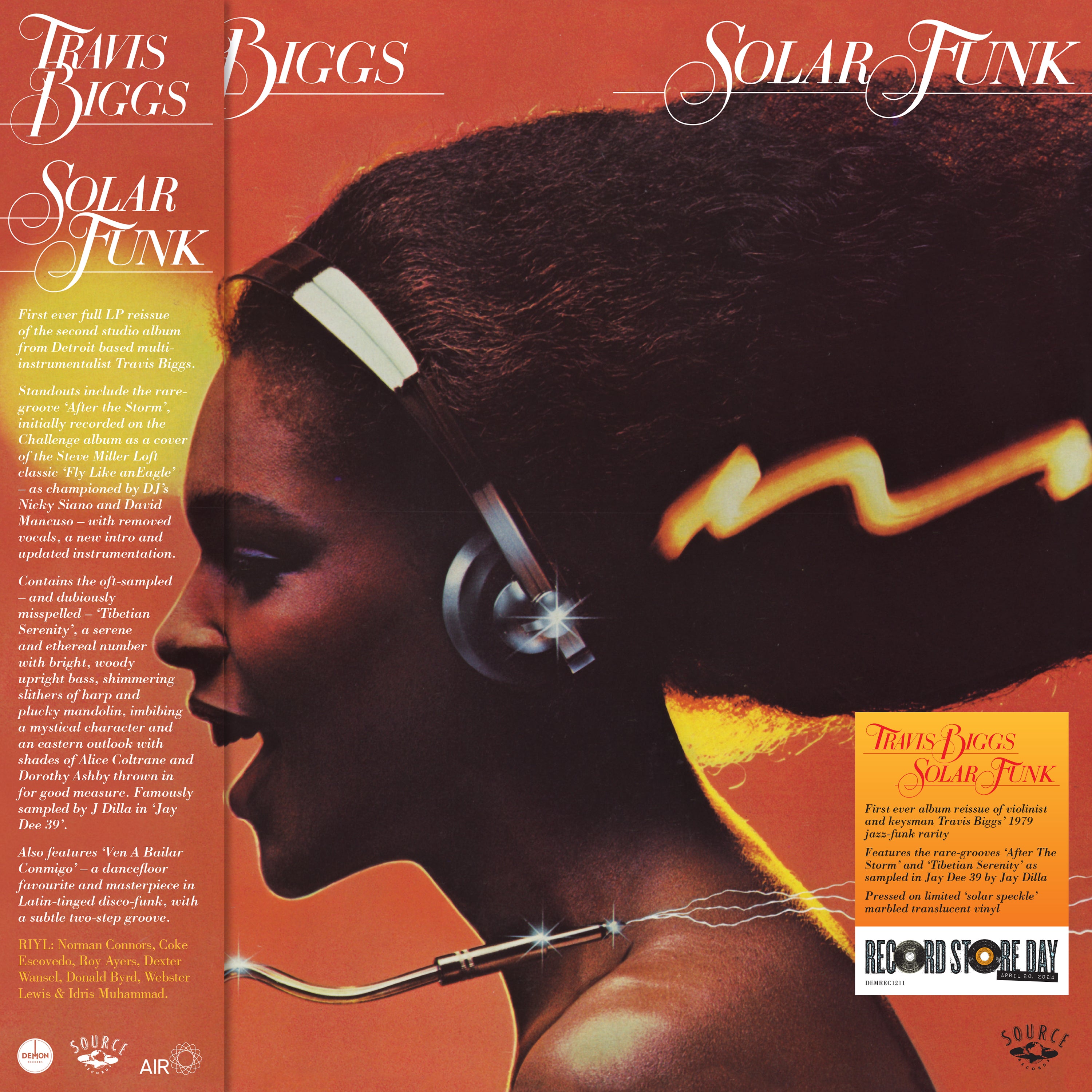 Solar Funk - Limited 'Solar Speck' Colored Vinyl