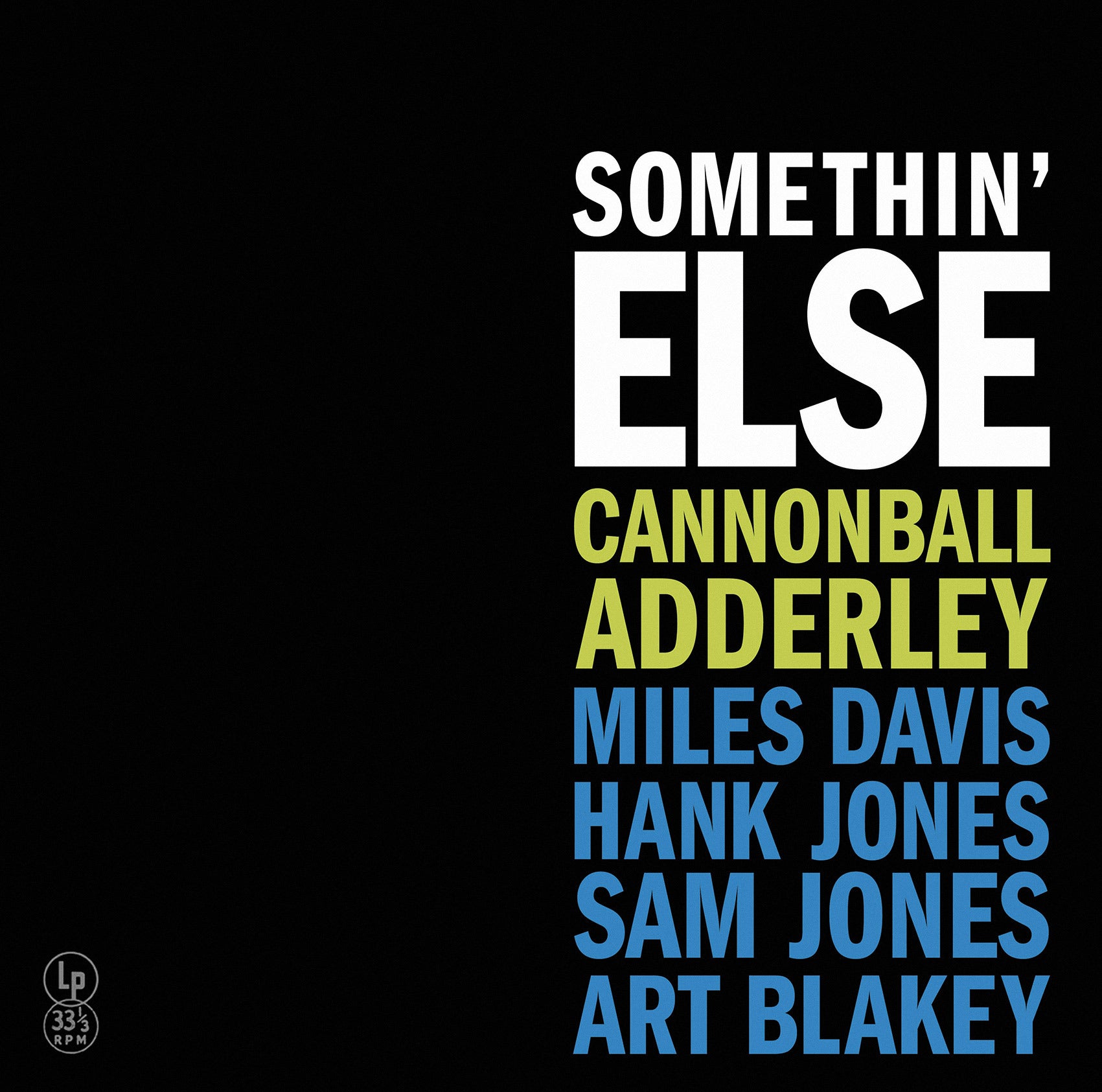 Somethin' Else - Yellow Vinyl