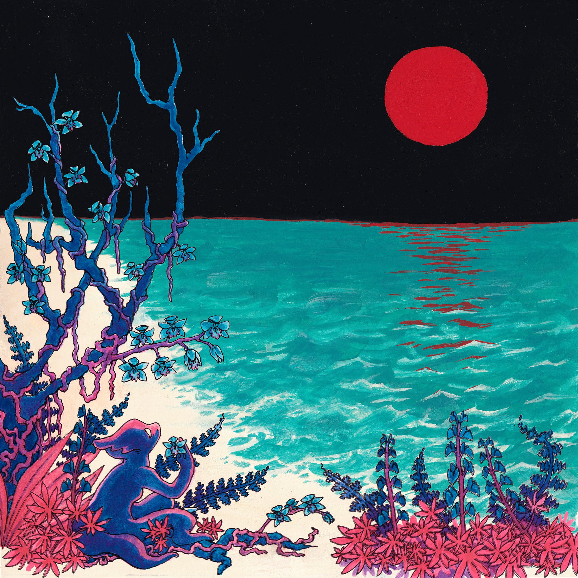 the first glass beach album - Electric Blue