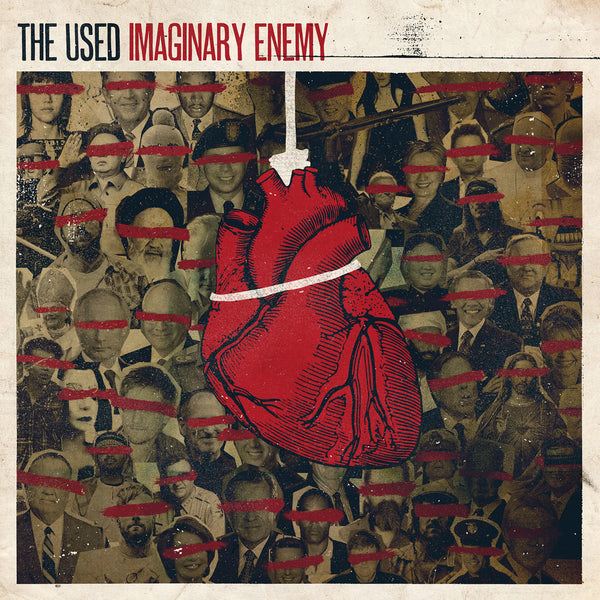 Imaginary Enemy - Orange Black & White