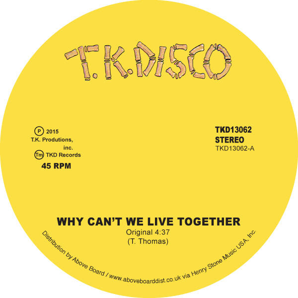 Why Can't We Live Together