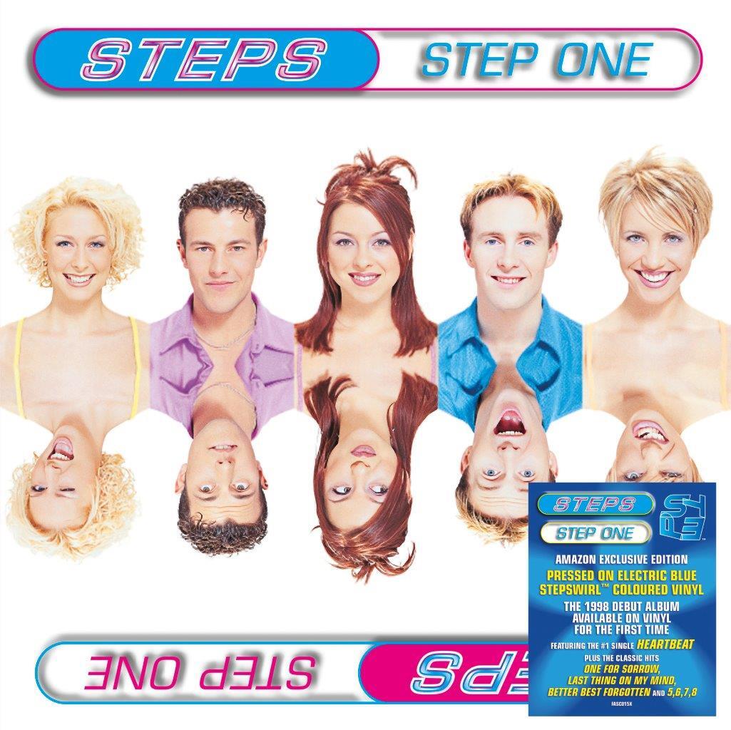 Step One - Limited 140-Gram Electric Blue Swirl Colored Vinyl