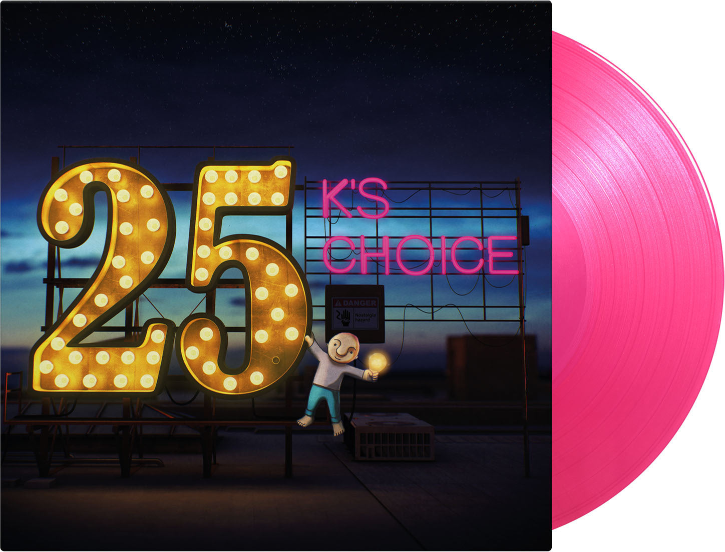 25 - Limited Gatefold 180-Gram Translucent Pink Colored Vinyl