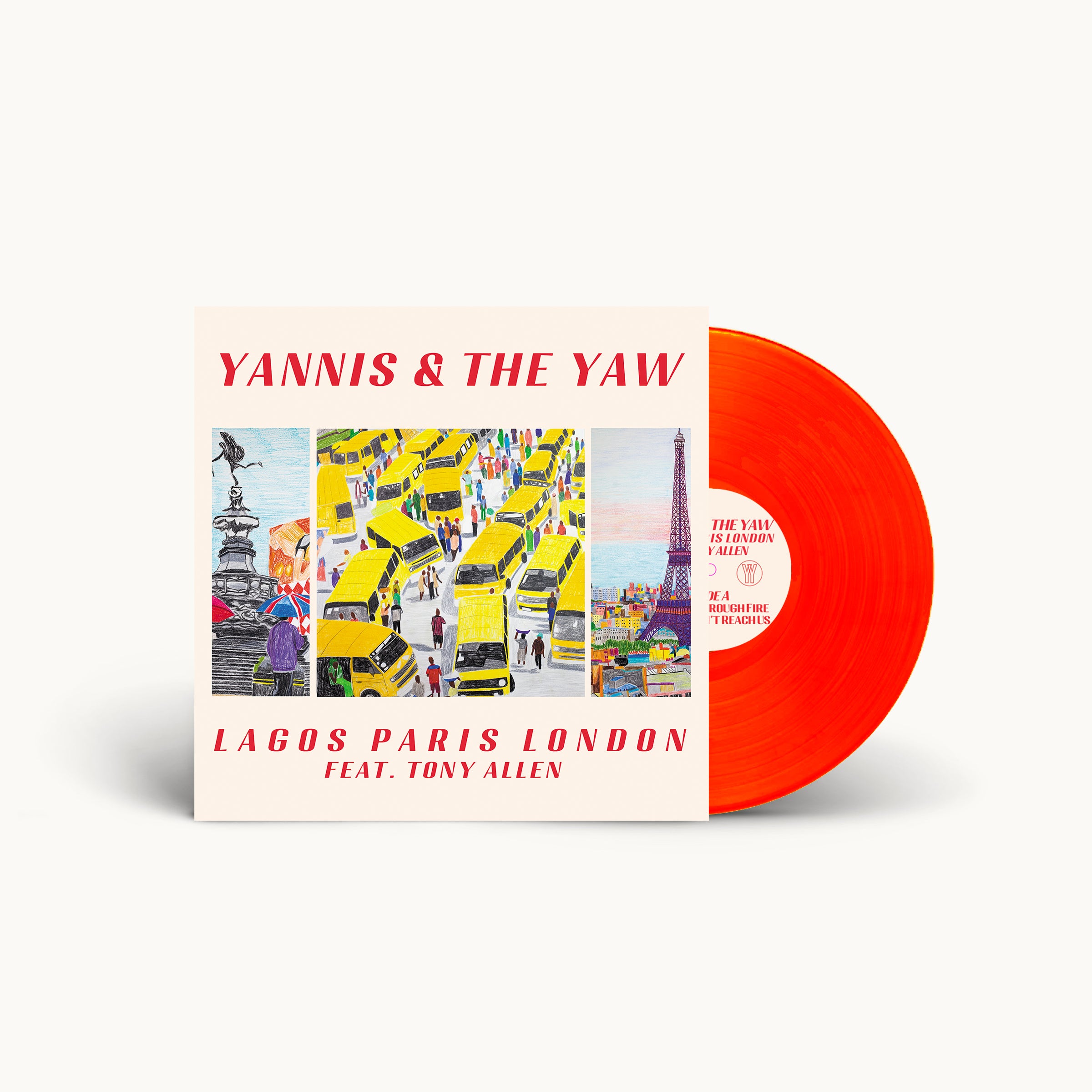 Lagos Paris London - Red