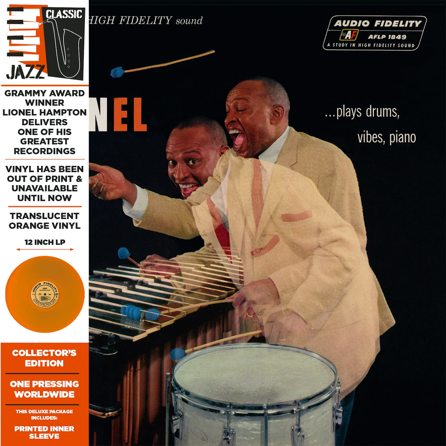 Lionel... Plays Drums, Vibes, Piano