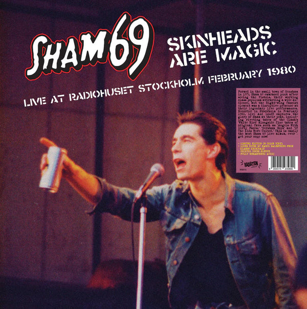 Skinheads Are Magic: Live In Stockholm 02/02/1980 - Red Marble Colored Vinyl