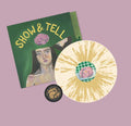 Show & Tell - Cream Colored Vinylwith Mustard Yellow Splatter